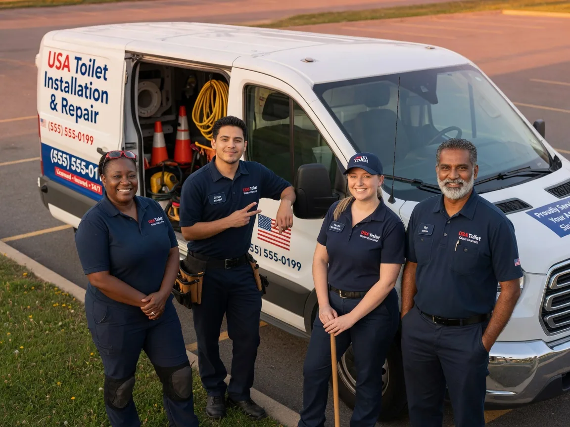 Toilet Installation company in Claremont, IL